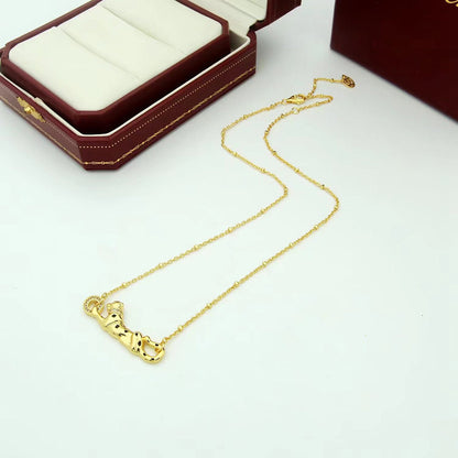 [Okajuri Jewelry] PANTHERE FULL DIAMOND NECKLACE