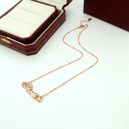 [Okajuri Jewelry] PANTHERE FULL DIAMOND NECKLACE
