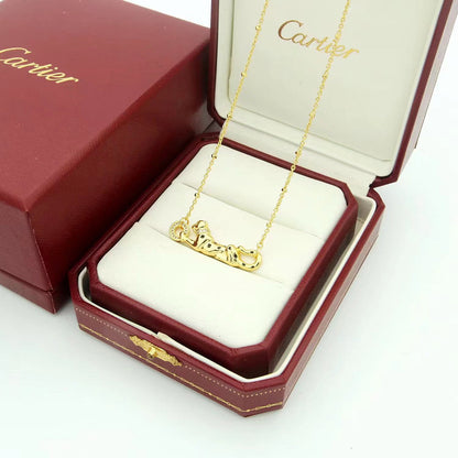 [Okajuri Jewelry] PANTHERE FULL DIAMOND NECKLACE