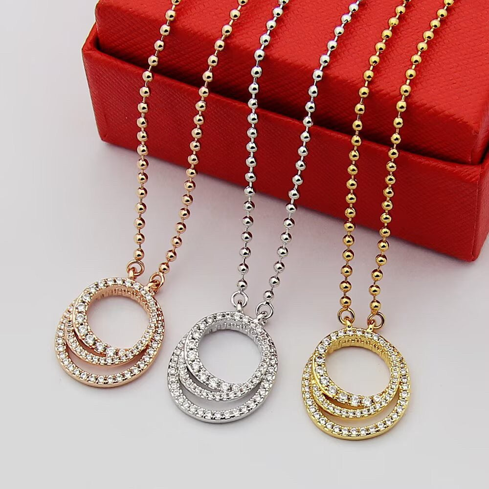 [Okajuri Jewelry] ETINCELLE  FULL DIAMOND NECKLACE