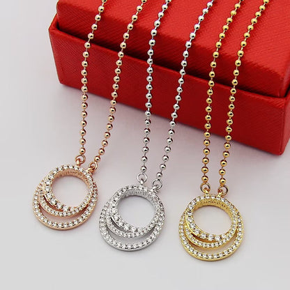 [Okajuri Jewelry] ETINCELLE  FULL DIAMOND NECKLACE