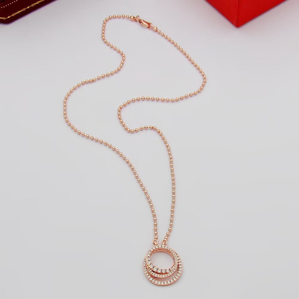 [Okajuri Jewelry] ETINCELLE  FULL DIAMOND NECKLACE