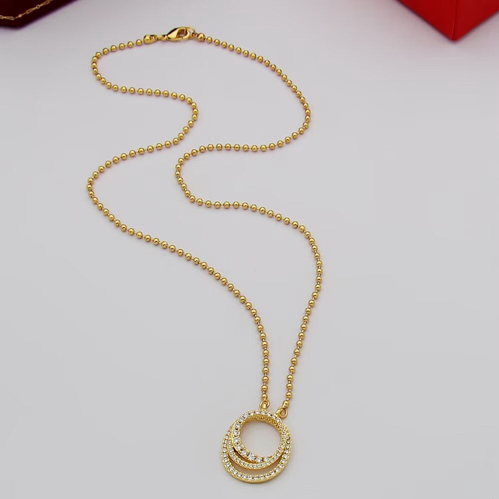 [Okajuri Jewelry] ETINCELLE  FULL DIAMOND NECKLACE