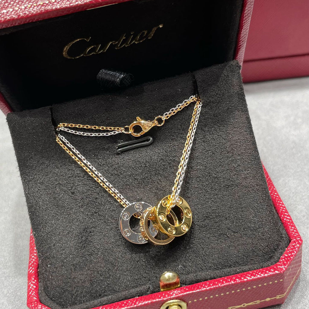 [Okajuri Jewelry] LOVE 6 DIAMOND PENDANT NECKLACE
