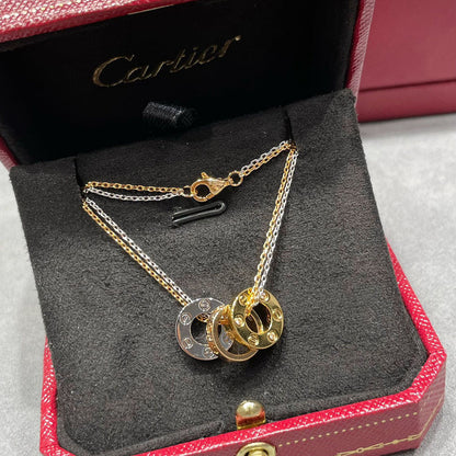[Okajuri Jewelry] LOVE 6 DIAMOND PENDANT NECKLACE
