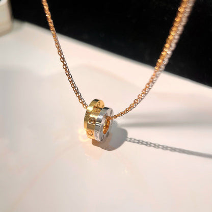 [Okajuri Jewelry] LOVE 6 DIAMOND PENDANT NECKLACE