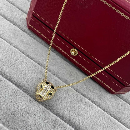 [Okajuri Jewelry] PANTHERE FULL DIAMOND NECKLACE