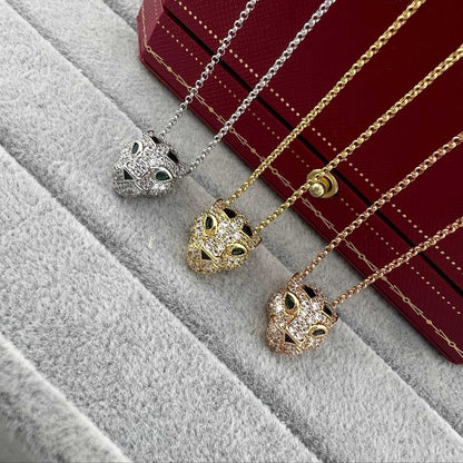 [Okajuri Jewelry] PANTHERE FULL DIAMOND NECKLACE