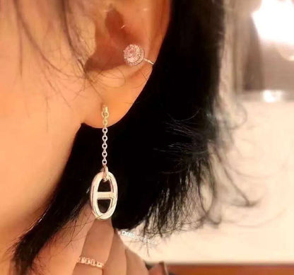 [Okajuri Jewelry]CHAINE TASSEL EARRINGS