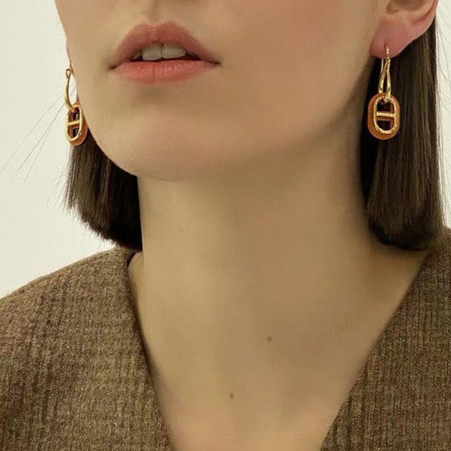 [Okajuri Jewelry]HM O'MAILLON GOLD EARRINGS