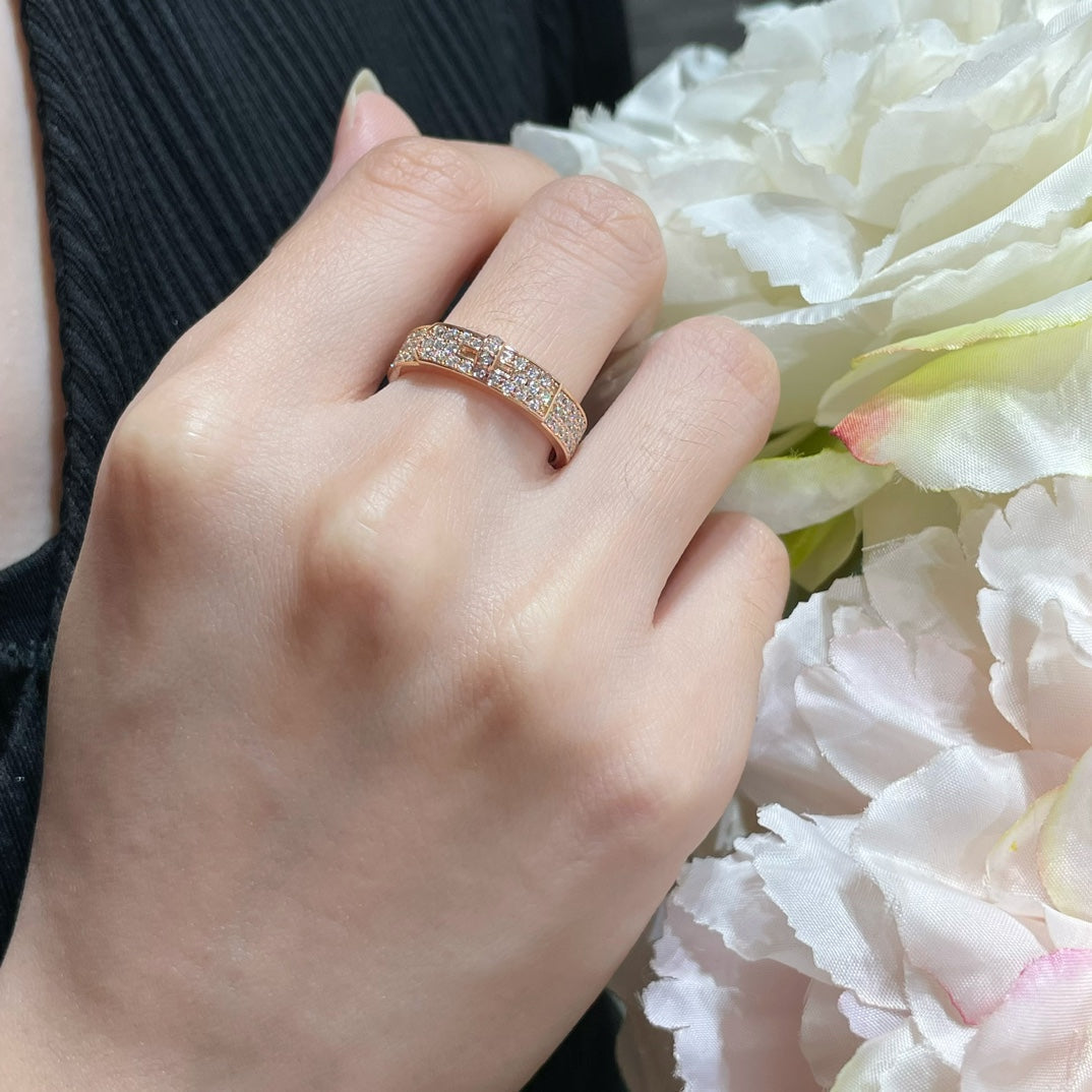 [Okajuri Jewelry]KELLY PINK GOLD DIAMOND RING