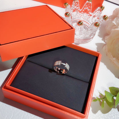 [Okajuri Jewelry]H RING FULL DIAMOND
