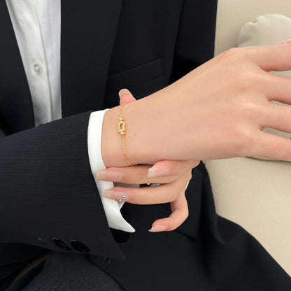 [Okajuri Jewelry]FORCE 10 SMALL CHAIN BRACELET