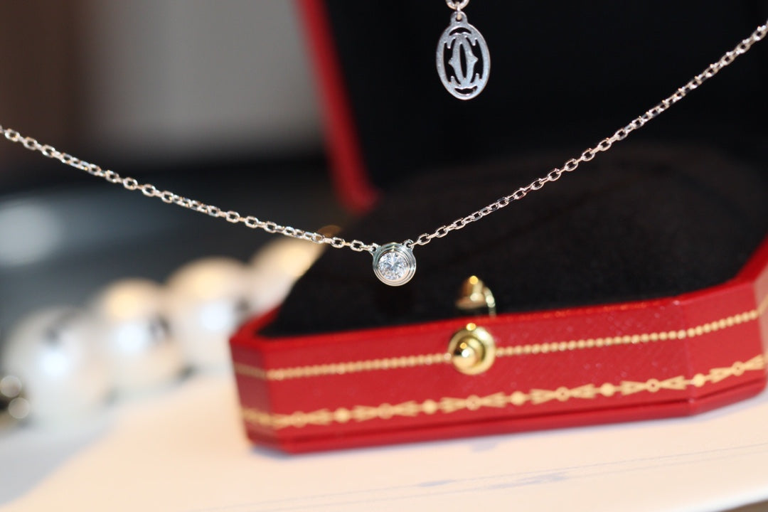 [Okajuri Jewelry]DAMOUR DIAMOND NECKLACE