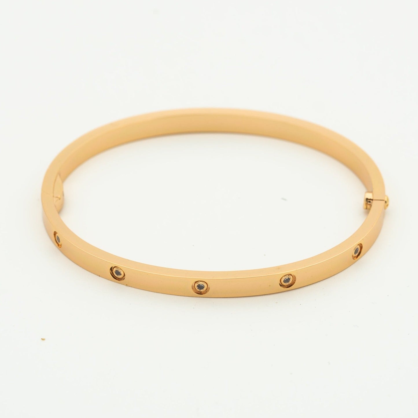 [Okajuri Jewelry]LOVE BRACELET 3.65MM 10 DIAMONDS
