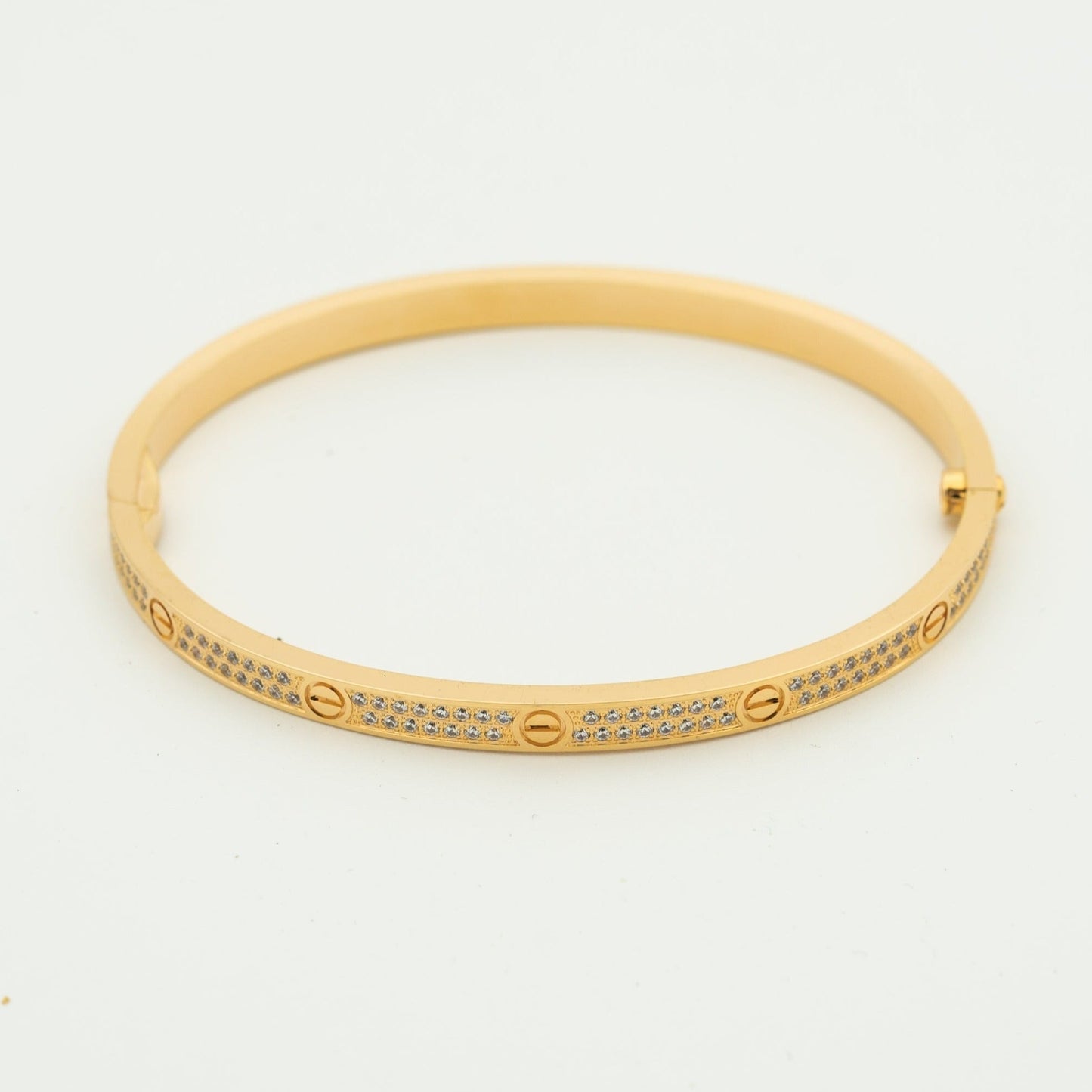 [Okajuri Jewelry]LOVE BRACELET 3.65MM DIAMOND-PAVED