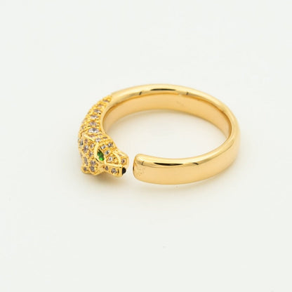 [Okajuri Jewelry]PANTHERE RING DIAMOND 7.3MM