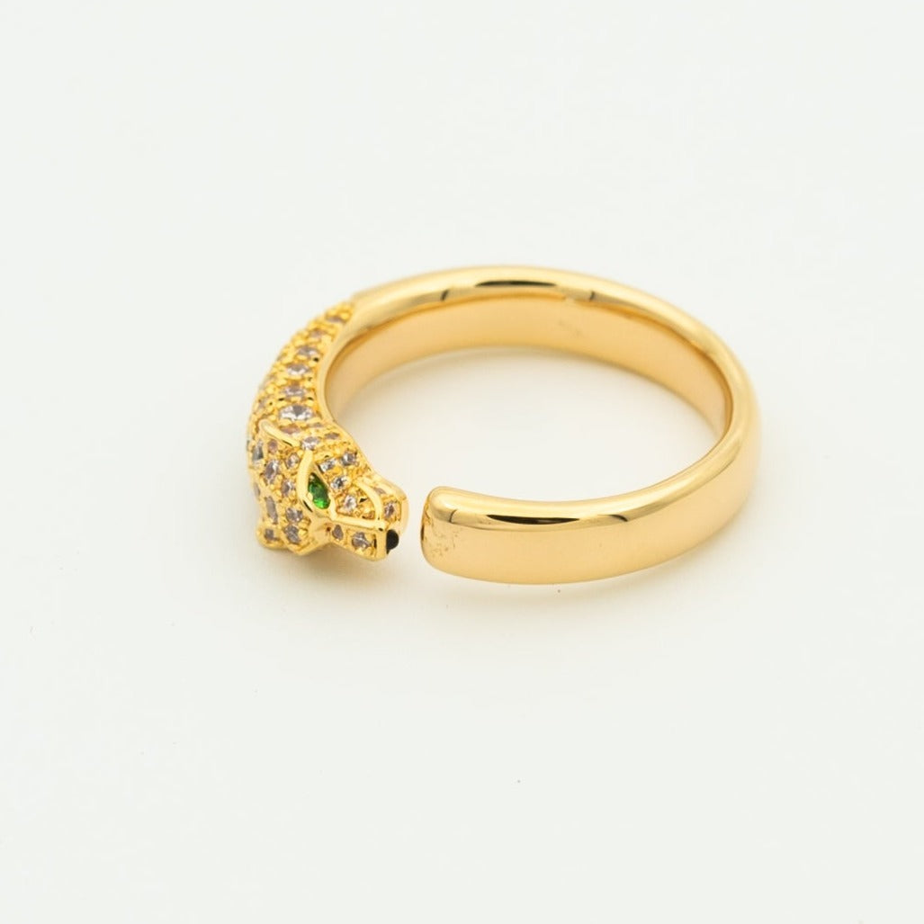 [Okajuri Jewelry]PANTHERE RING DIAMOND 7.3MM
