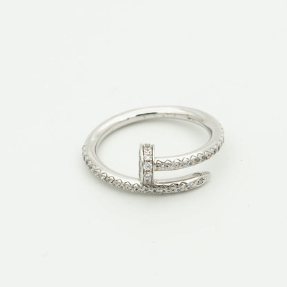 [Okajuri Jewelry]JUSTE RING 1.8MM SILVER DIAMONDS