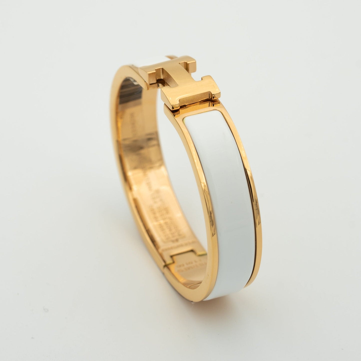 [Okajuri Jewelry]H WHITE BRACELET