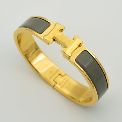 [Okajuri Jewelry]H BRACELET BLUE GREEN 12MM