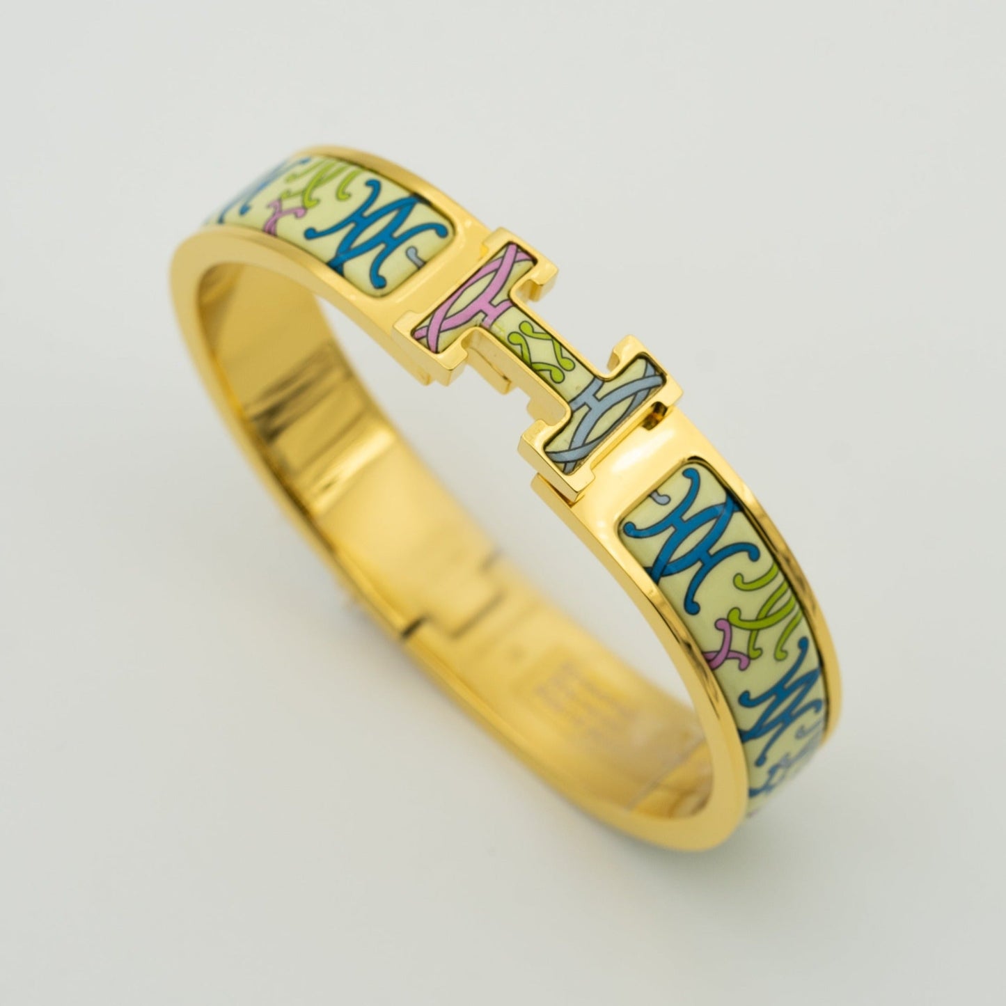 [Okajuri Jewelry]H BRACELET BEIGE MULTICOLOR