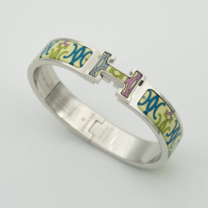 [Okajuri Jewelry]H BRACELET BEIGE MULTICOLOR