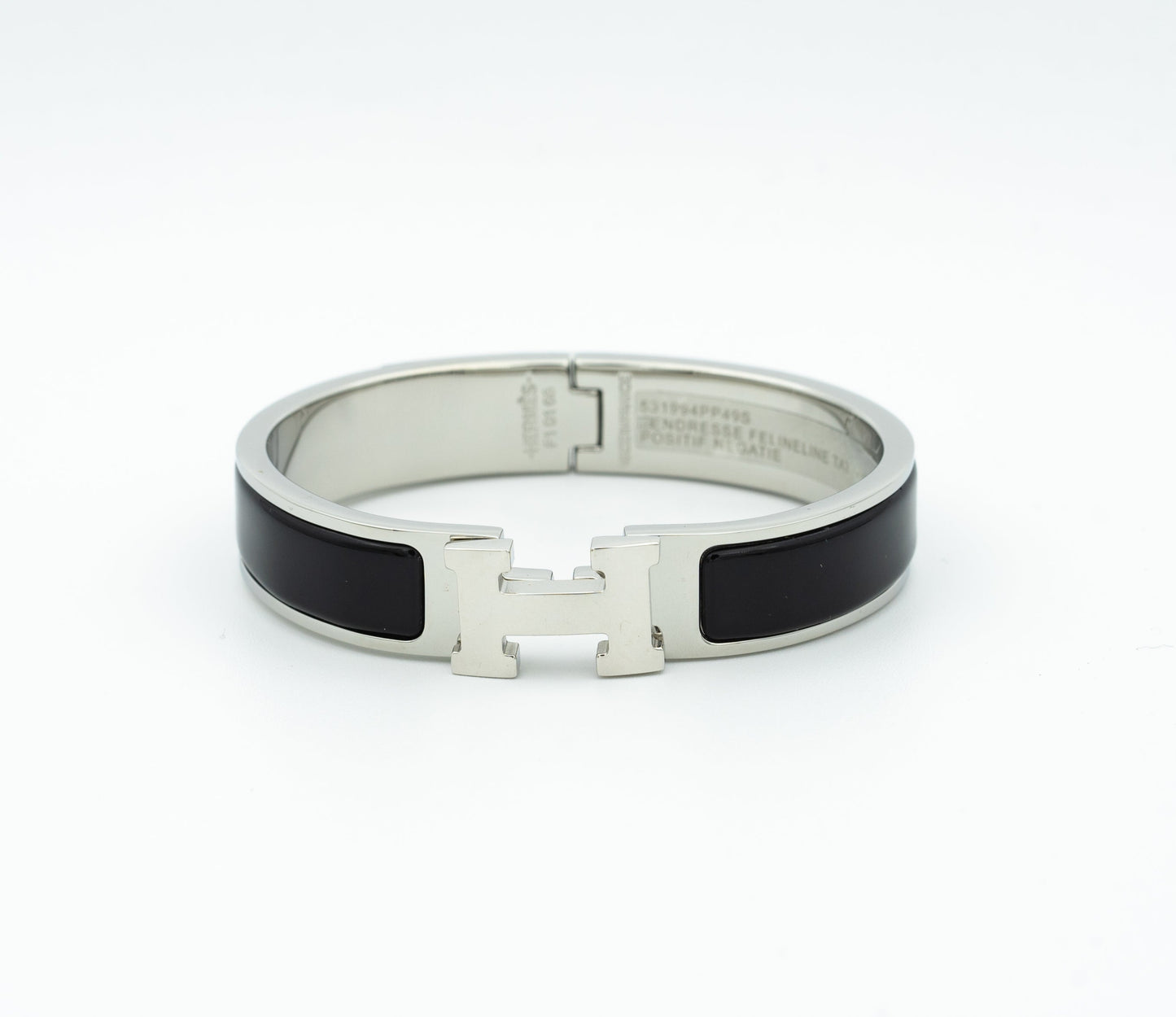 [Okajuri Jewelry]H BLACK BRACELET