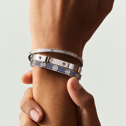 [Okajuri Jewelry] 2026 RAINBOW LOVE BRACELET 6.1MM  10 DIAMONDS