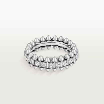 [Okajuri Jewelry] CLASH 6.4MM SMALL FULL DIAMOND RING