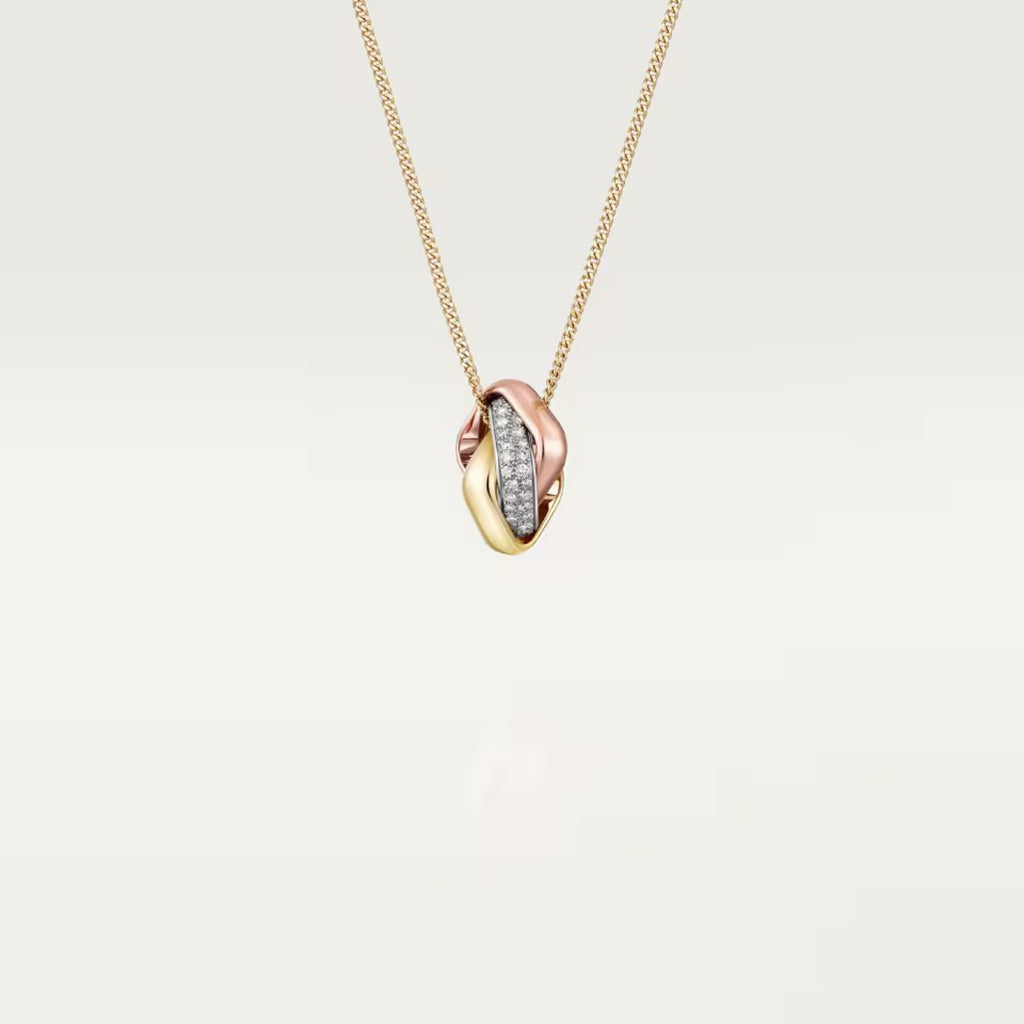 [Okajuri Jewelry] TRINITY CUSHION NECKLACE COLLECTION
