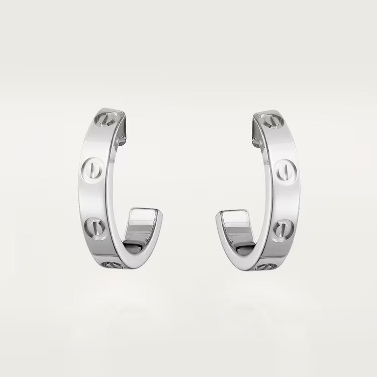 [Okajuri Jewelry] LOVE EARRINGS 2.65 MM NO DIAMOND SMALL