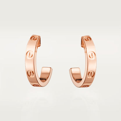 [Okajuri Jewelry] LOVE EARRINGS 2.65 MM NO DIAMOND SMALL
