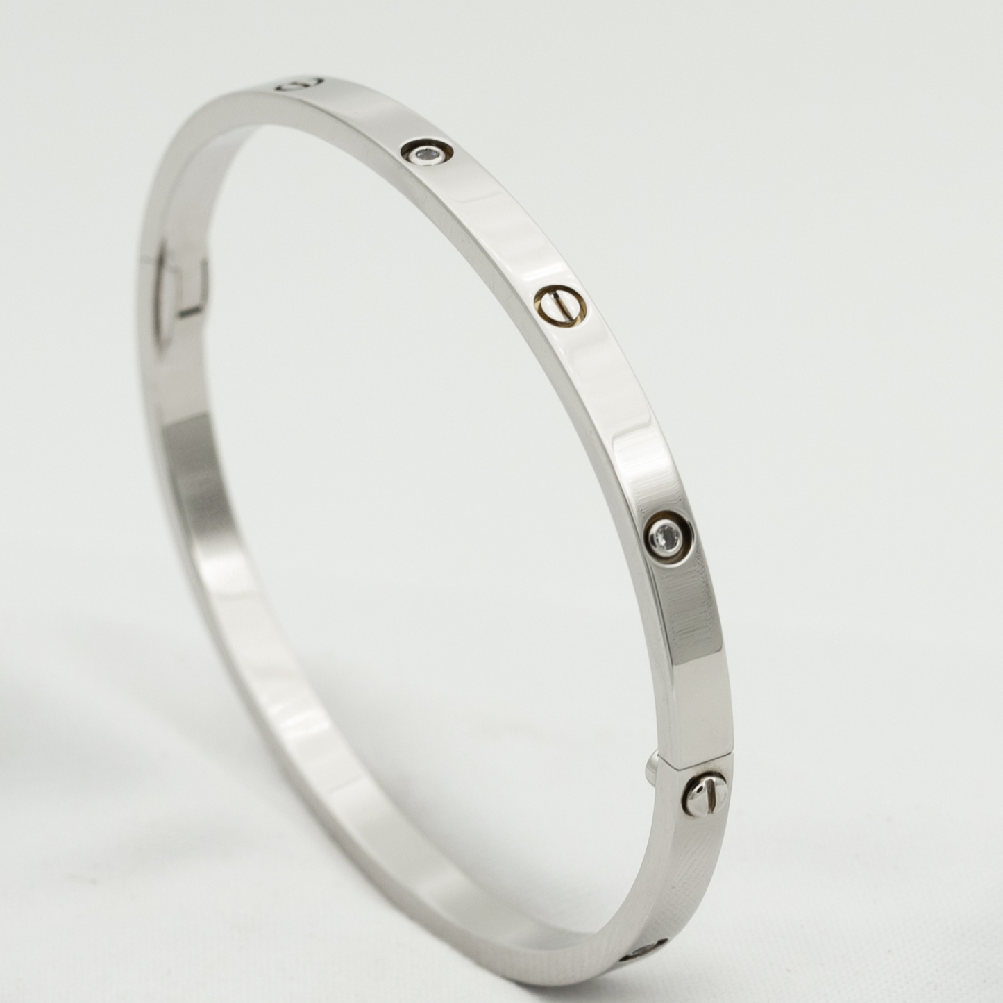 [Okajuri Jewelry]LOVE BRACELET 3.65MM 6 DIAMONDS