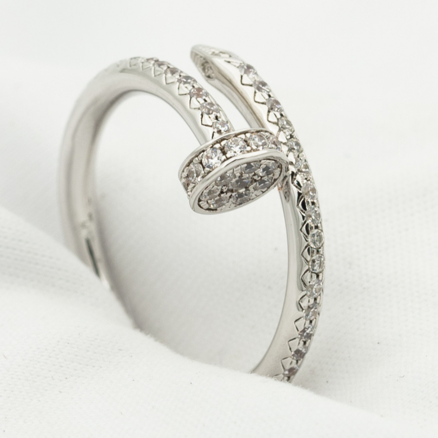 [Okajuri Jewelry]JUSTE RING 1.8MM SILVER DIAMONDS