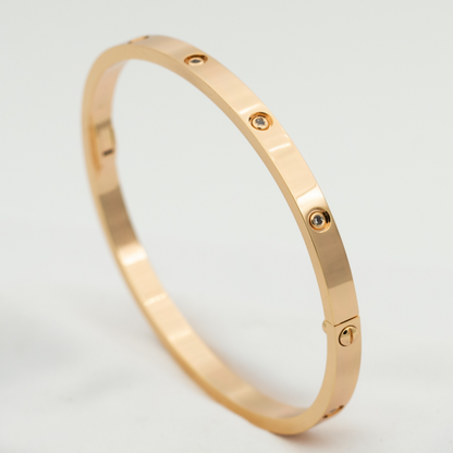 [Okajuri Jewelry]LOVE BRACELET 3.65MM 10 DIAMONDS
