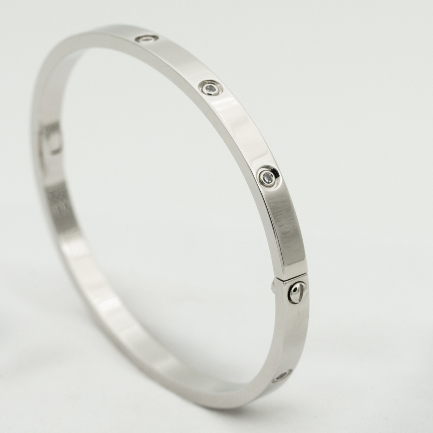 [Okajuri Jewelry]LOVE BRACELET 3.65MM 10 DIAMONDS