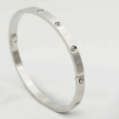 [Okajuri Jewelry]LOVE BRACELET 3.65MM 10 DIAMONDS