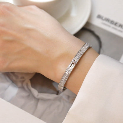[Okajuri Jewelry]KELLY BRACELET DIAMOND PAVED