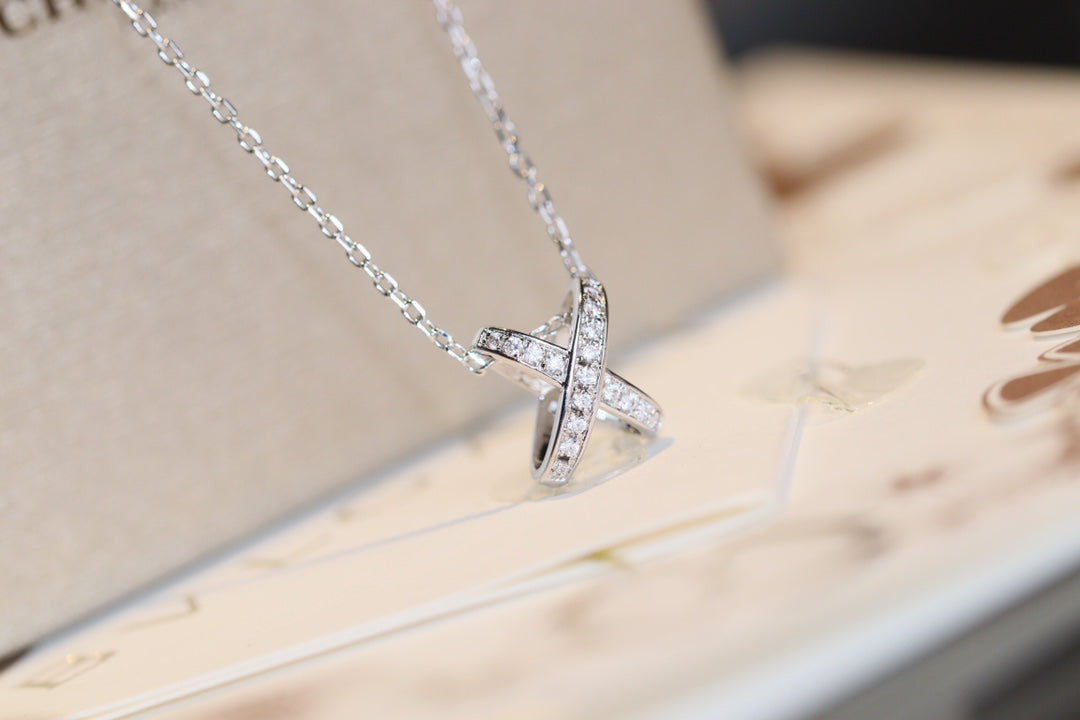 [Okajuri Jewelry]JEUX DE DIAMOND NECKLACE