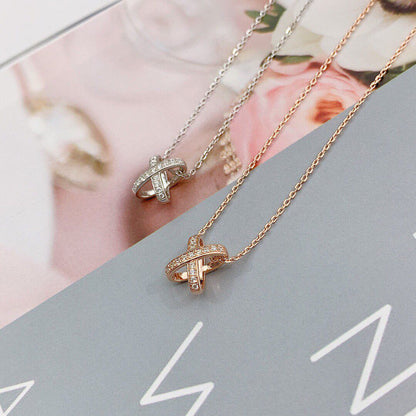 [Okajuri Jewelry]JEUX DE DIAMOND NECKLACE