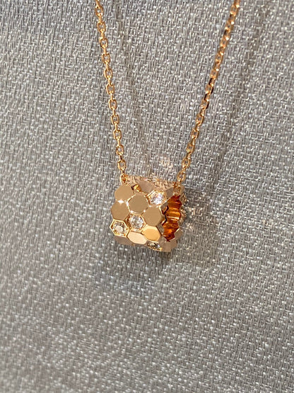 [Okajuri Jewelry]BEE LOVE DIAMOND NECKLACE