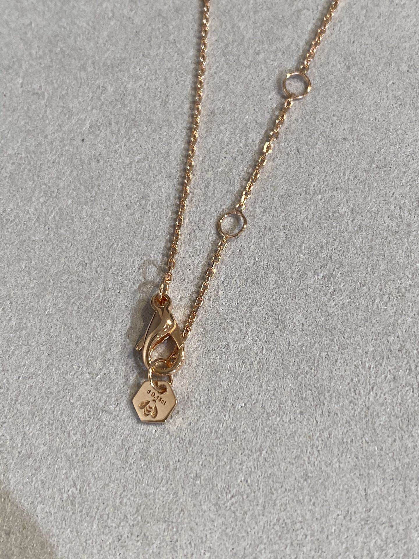 [Okajuri Jewelry]BEE LOVE DIAMOND NECKLACE