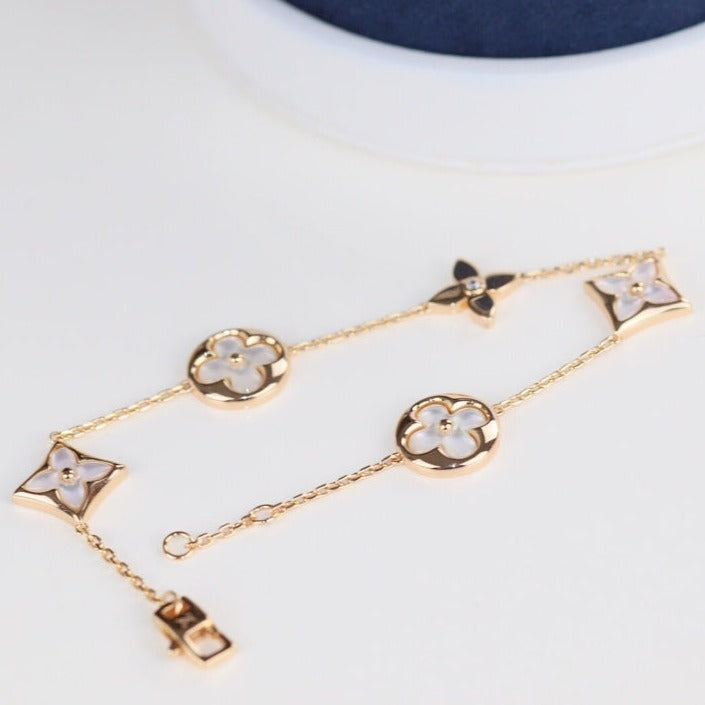 [Okajuri Jewelry]LEAF CLOVER BRACELET