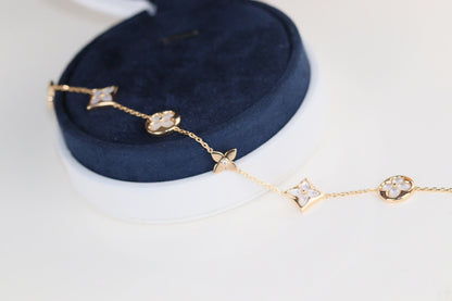 [Okajuri Jewelry]LEAF CLOVER BRACELET