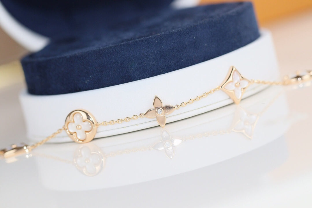 [Okajuri Jewelry]LEAF CLOVER BRACELET