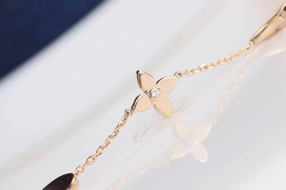 [Okajuri Jewelry]LEAF CLOVER BRACELET