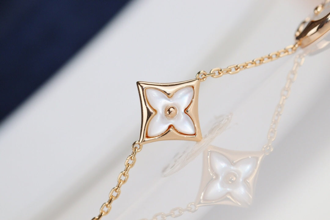 [Okajuri Jewelry]LEAF CLOVER BRACELET