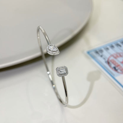 [Okajuri Jewelry]JONC FLEX MY TWIN TOI & MOI SILVER DIAMOND BRACELET