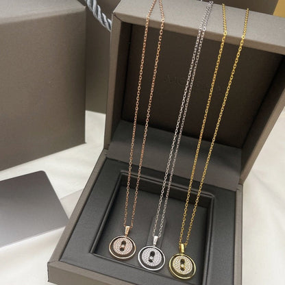 [Okajuri Jewelry]LUCKY MOVER PM PAVED NECKLACE